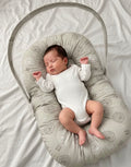 Premium Portable Baby Nest Bed with Integrated Mosquito Net – Breathable Travel Bassinet & Lounger