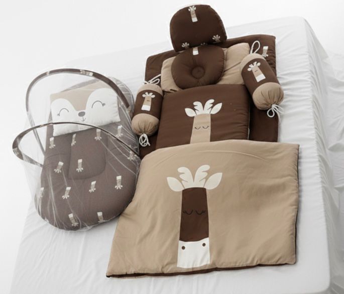 9-Piece Baby Carry Nest Bundle Set – Complete Newborn Sleeping & Care Essentials