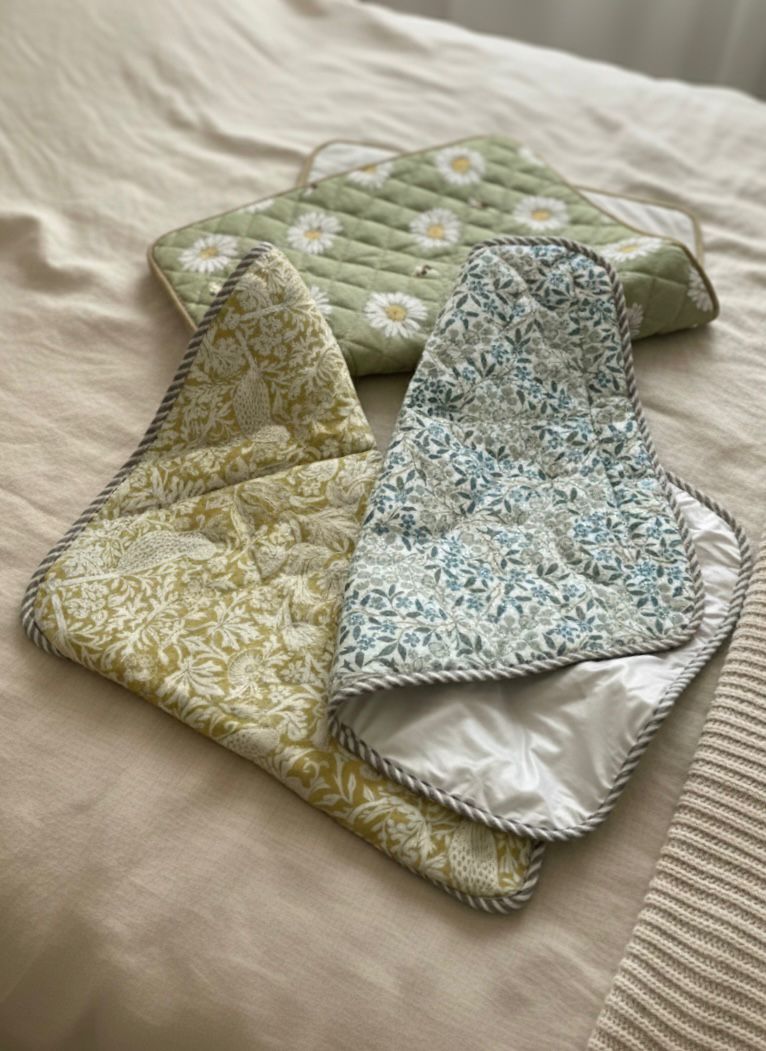 Imported Soft Quilted Baby Changing Sheet-PAIR OF 3